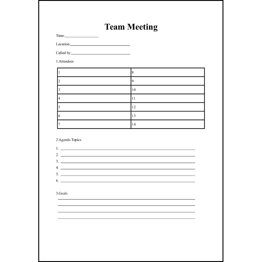 Team Meeting22