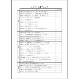 エコライフ度チェック15 LibreOffice